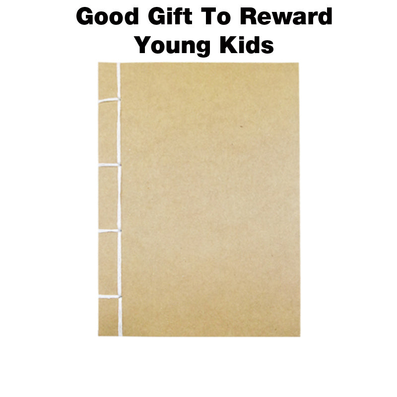 A6 Eco-Friendly Notebook, 80 Blank Sheets