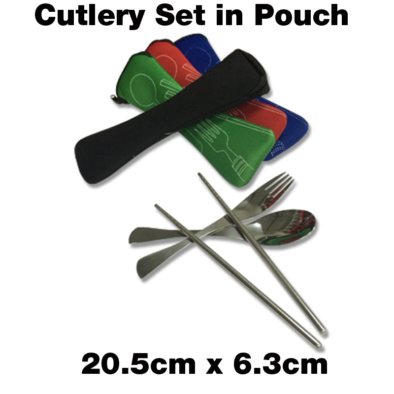 18-843 Cutlery Set in Pouch