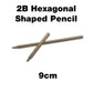 18-849B 2B Hexagonal Shaped Pencil