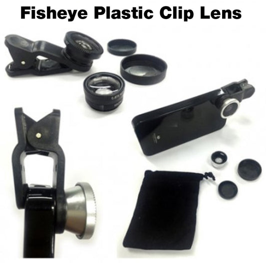18-858 Fisheye Plastic Clip Lens
