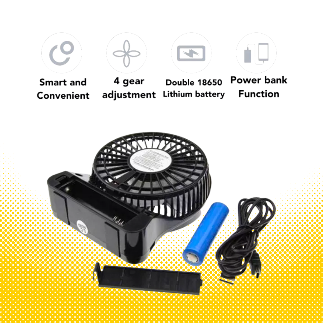 Mini Portable Rechargeable Fan