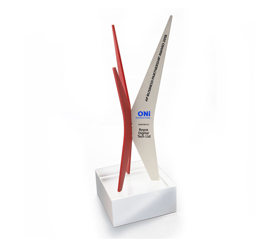 Star Award on Crystal Base — Design B