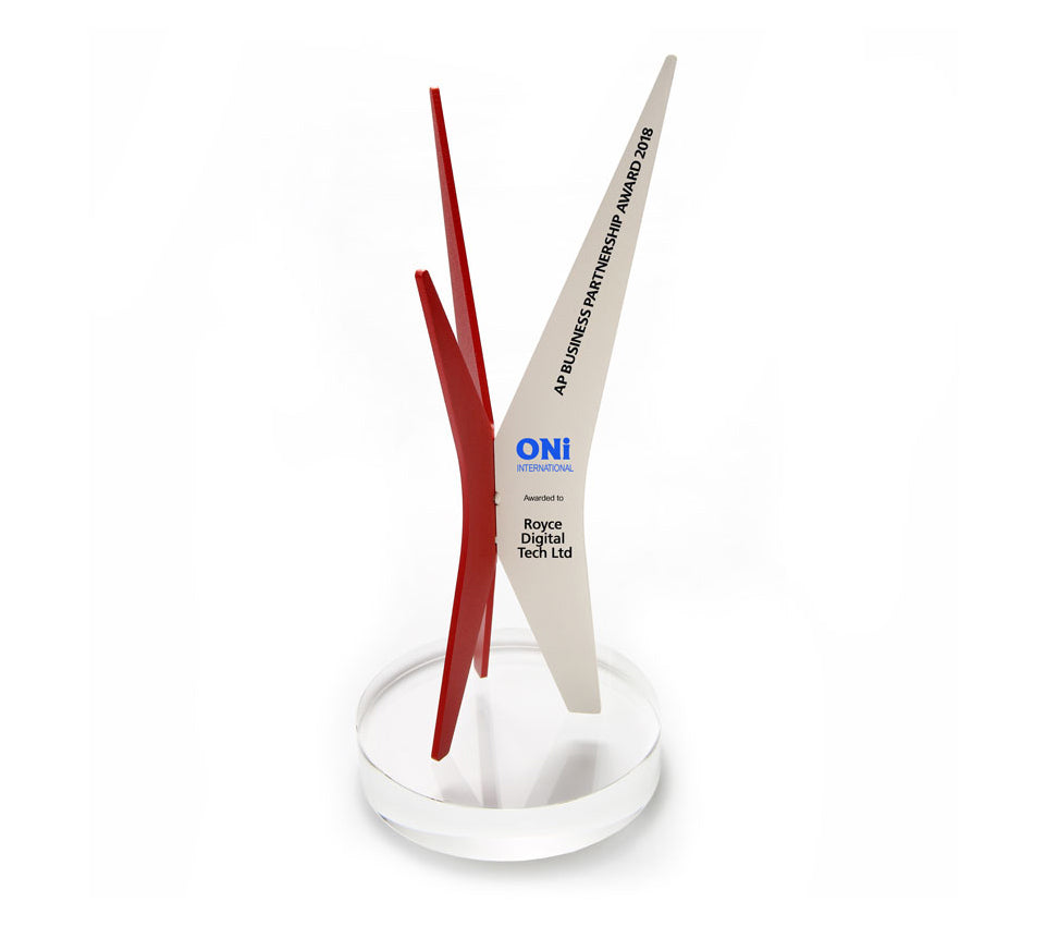 Star Award on Crystal Base — Design C