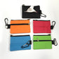 18-166 Tissue & Coin Pouch with zipper & carabiner