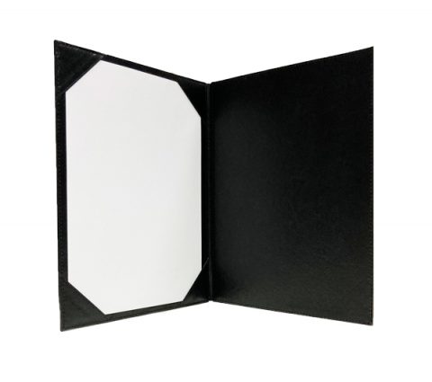 Single-Sided PU A4 Certificate Holder