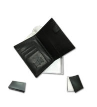 18-829 PU Leather Passport with card and sim card slot