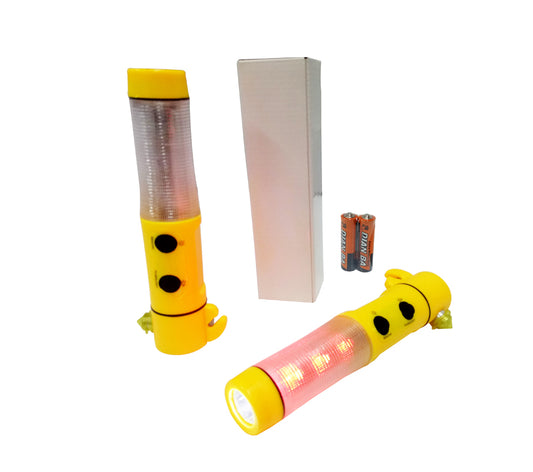 18-91 5-in-1 Plastic Safety Torchlight
