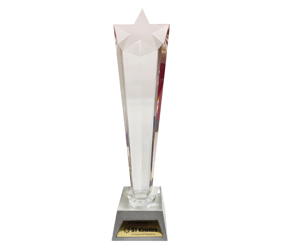 18-CT2A Star crystal trophy (Big)