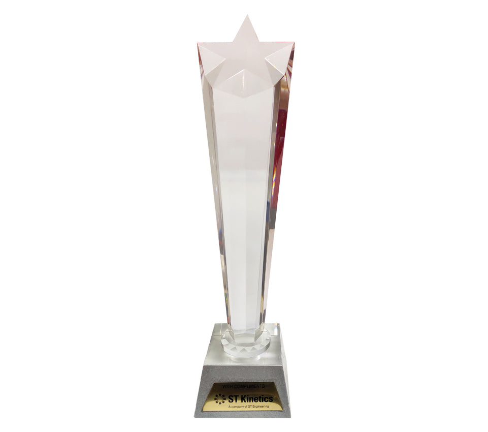 Star Crystal Trophy — Large