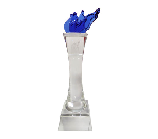 18-CT1B Torch-shaped crystal trophy
