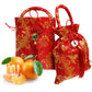 18-456 Satin Mandarin Orange Bag