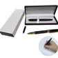 18-457 Metal Fountain Pen w/gold clip with black box