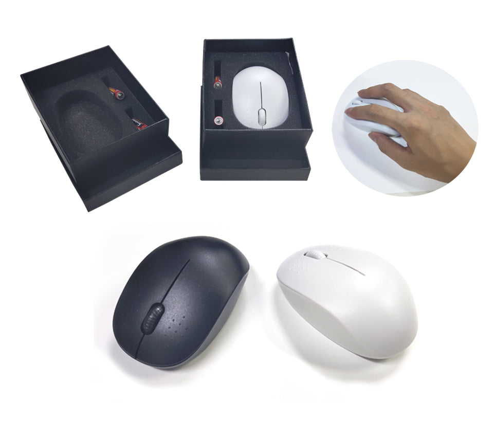 2.4GHz Wireless Optical Mouse (AAA Batteries Included)