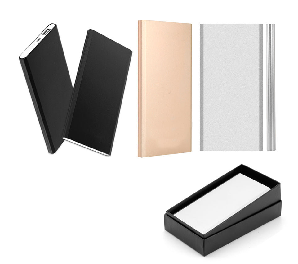 8000mAh Ultra-Slim Power Bank, 9mm — Model F217