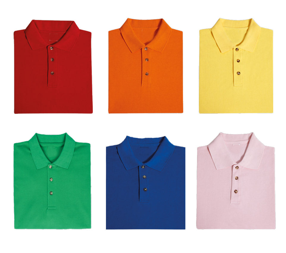 Cotton Honeycomb Polo T-Shirt