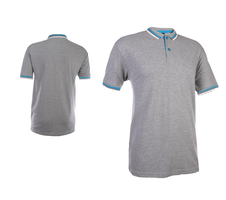 Honeycomb Cotton Polo T-Shirt — Style HC11 (Ready Stock)