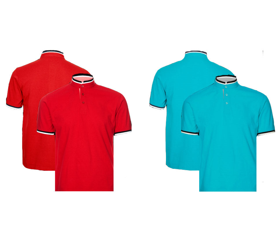 Honeycomb Cotton Polo T-Shirt — Style HC23