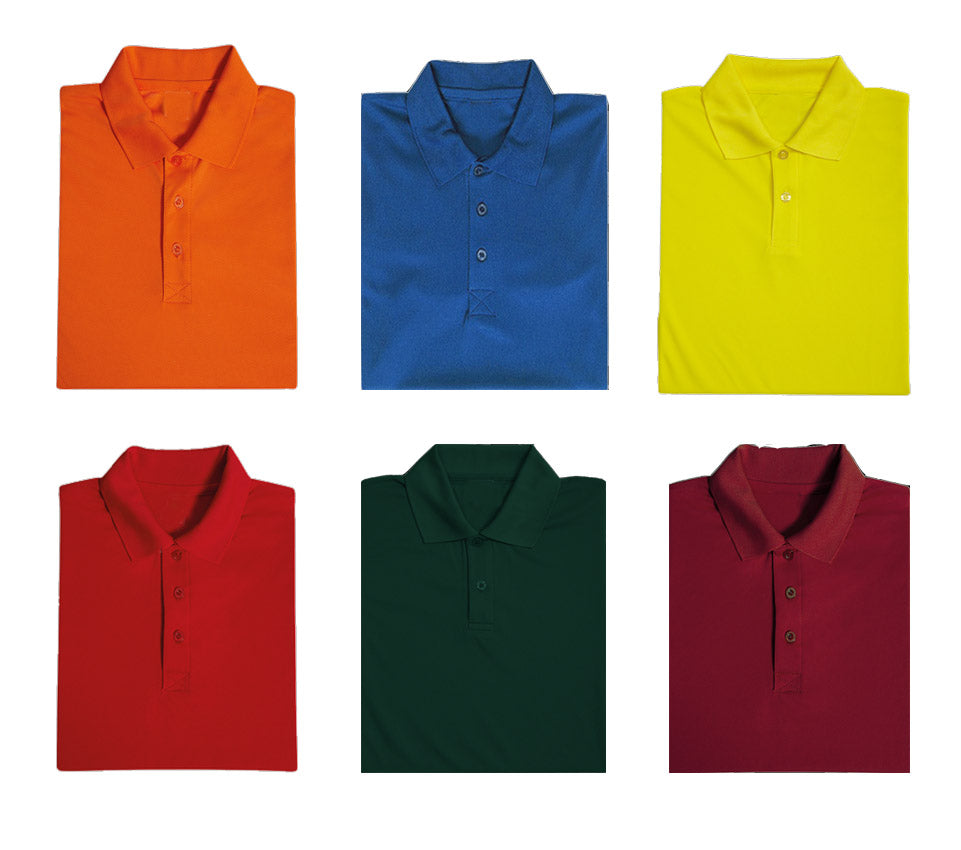 Microfibre Honeycomb Polo T-Shirt