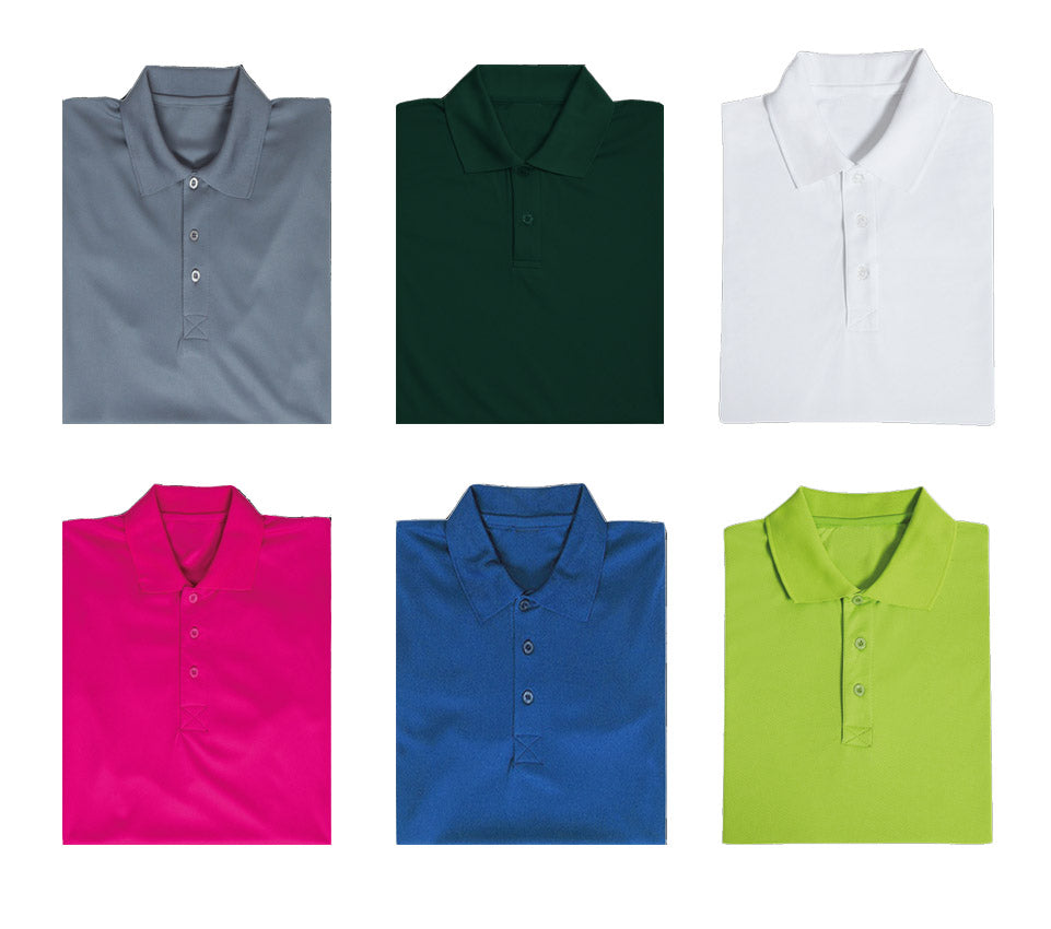 Microfibre Honeycomb Polo T-Shirt — Ladies Fit