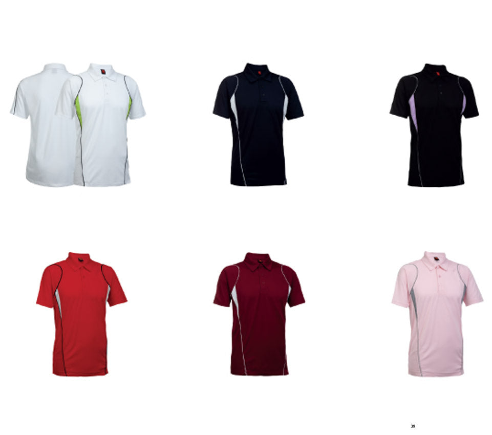 Dri-Fit Polo T-Shirt — Style QD25 (Ready Stock)