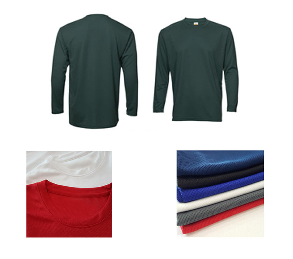 Dri-Fit Eyelet Long-Sleeve T-Shirt